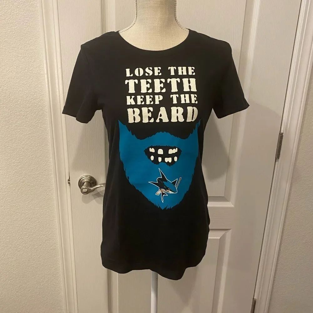 NWT San Jose Sharks T shirt size L